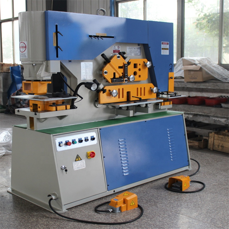 110 Ton Metal Press Corner Cięcie Hydrauliczna maszyna ślusarska