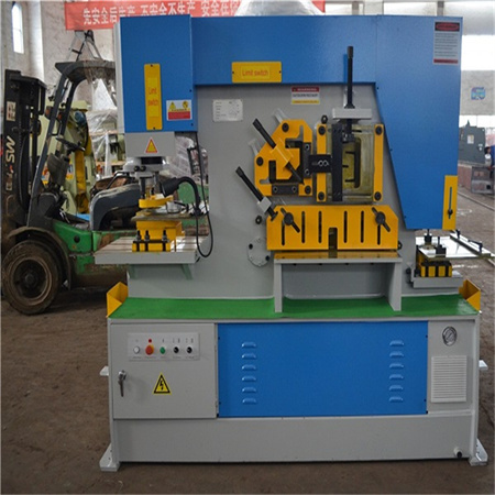 Wielofunkcyjny q35y-20 hydrauliczny robotnik żelazny mechaniczna hydrauliczna kombinowana maszyna do wykrawania i cięcia