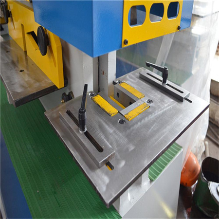 Maszyna ślusarska Metalowa wielofunkcyjna hydrauliczna maszyna ślusarska połączona wykrawarka i wykrawarka kątowa maszyna do cięcia metalu